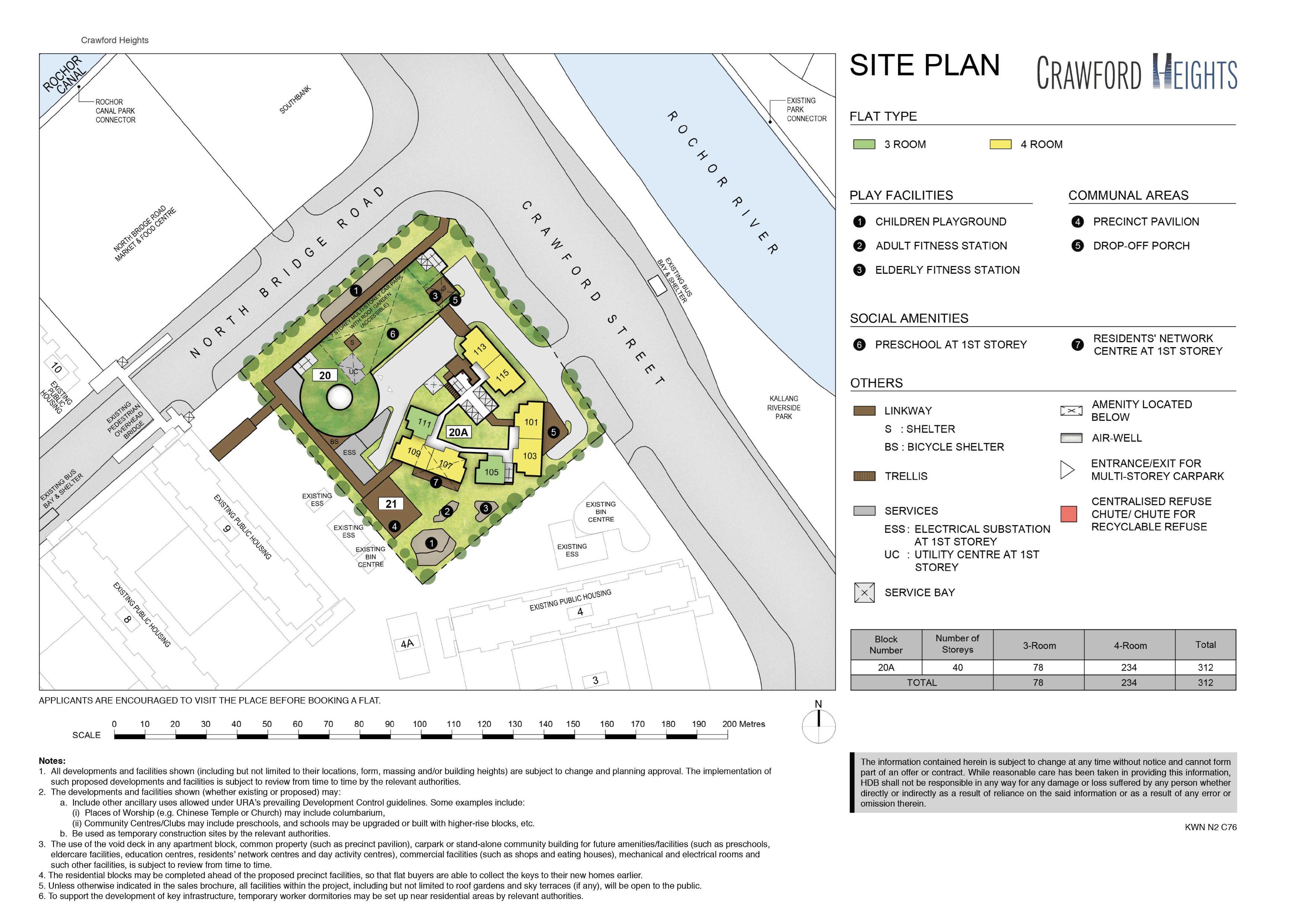 Crawford Heights site-plan