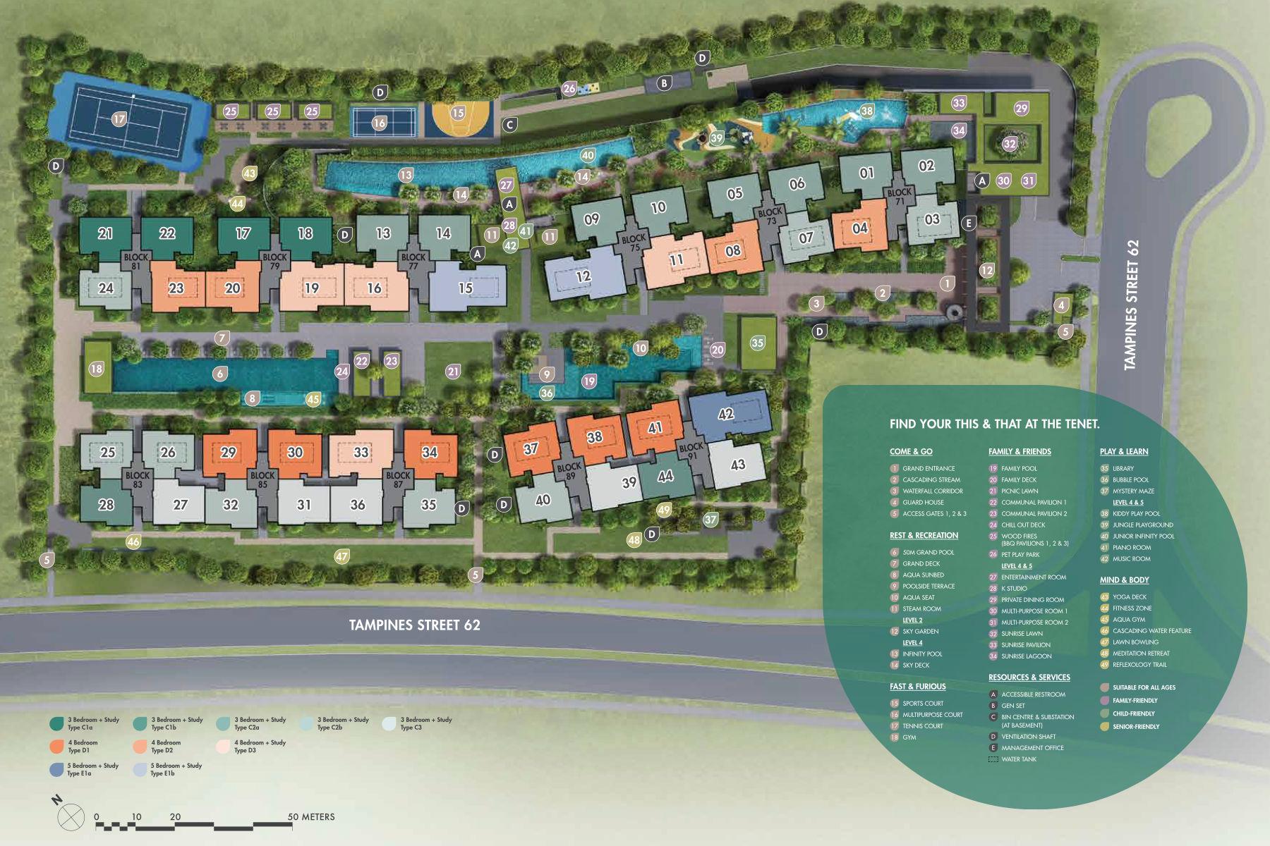 Tenet Site Plan