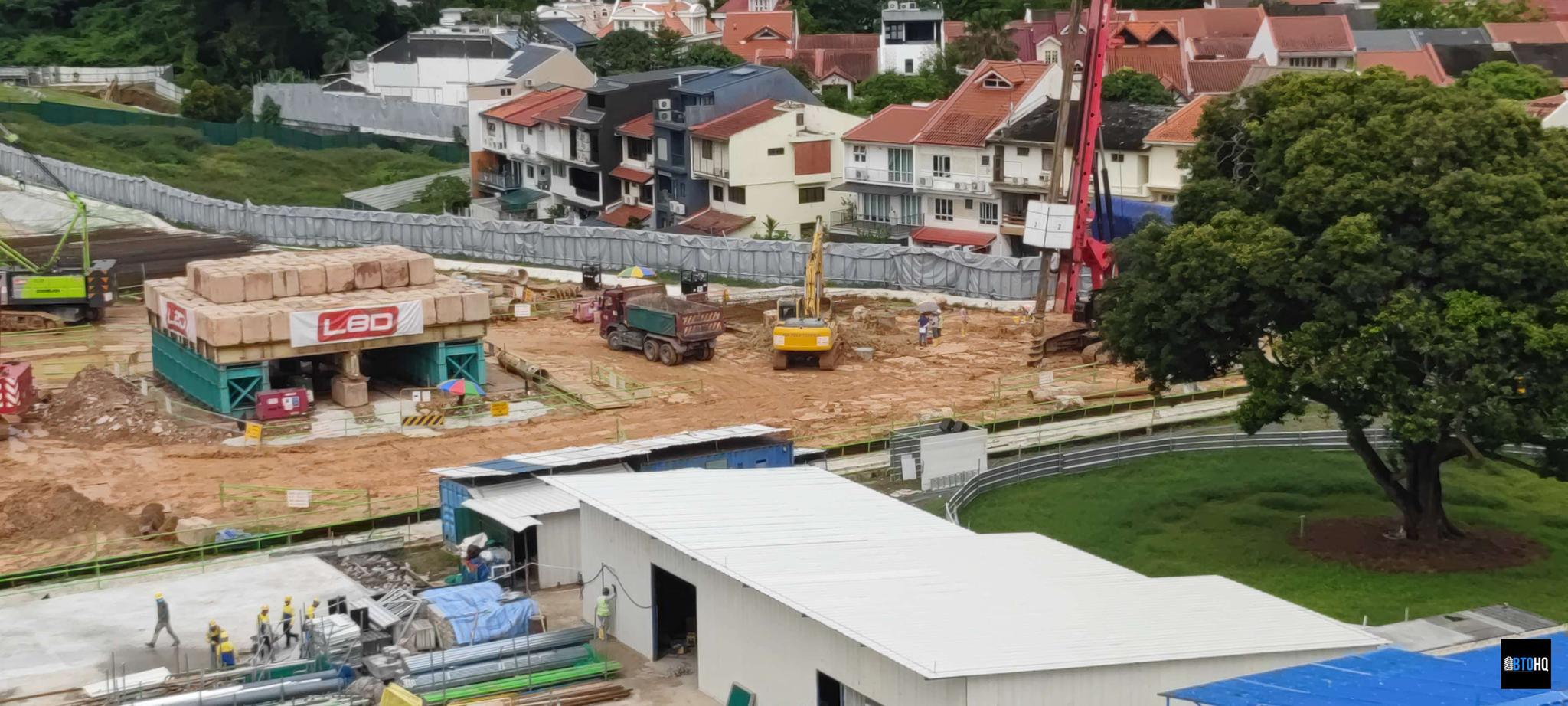 Tanjong Tree Residences Hougang BTO Project Progress Update